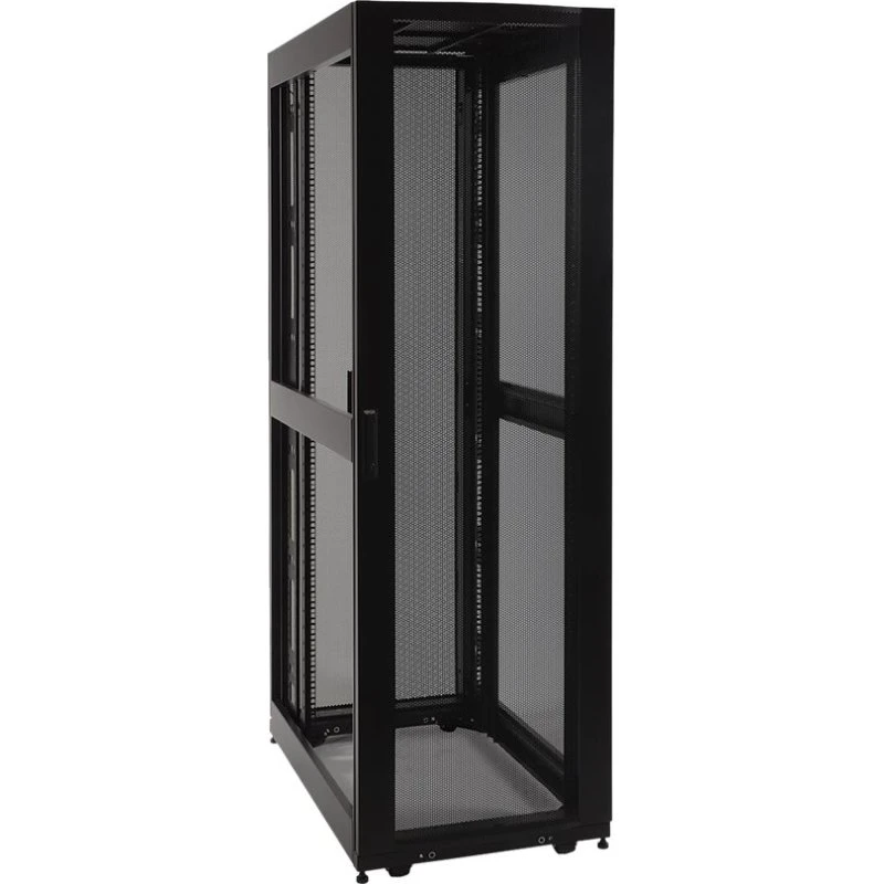 Tripp Lite 42U Serverkabinet, 47,25" Dyb, Sort