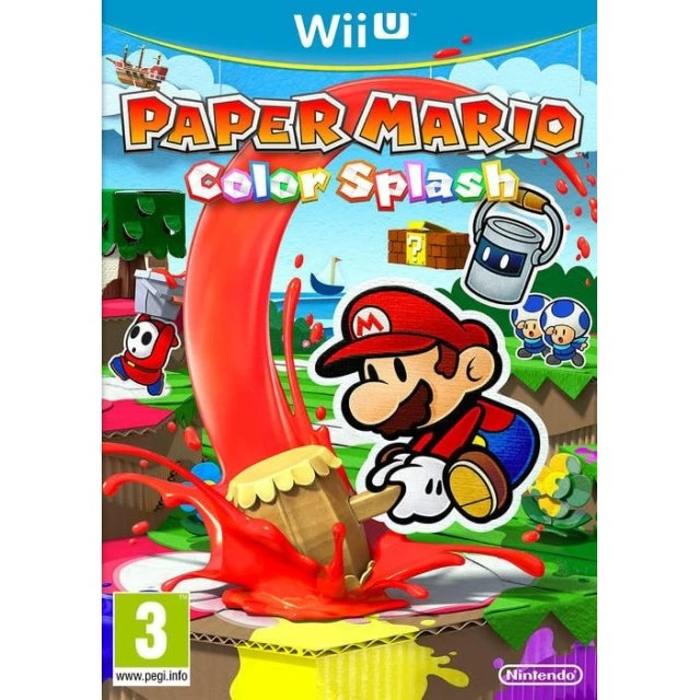 Paper Mario Color Splash – Wii U