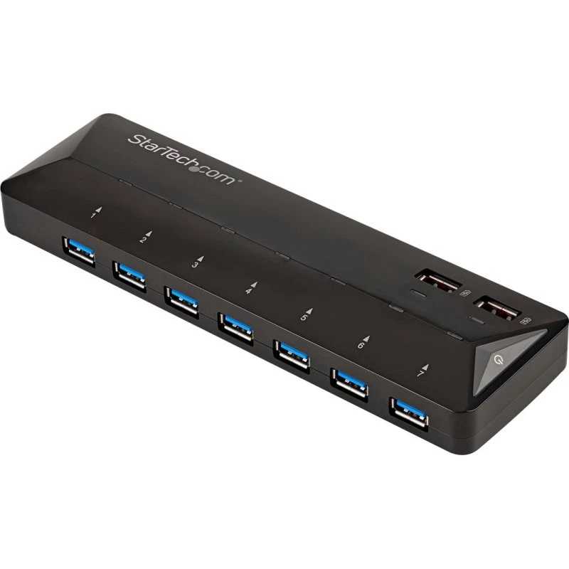 StarTech.com 9-Port USB 3.0 Hub med 2 Hurtigopladeport, ST93007U2C