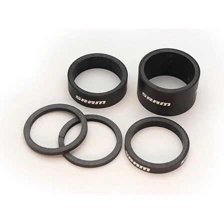 SRAM Afstandssæt til headset 2,5/2,5/5/10/20 mm - UD Carbon