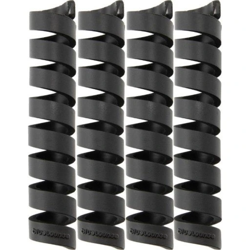 Bluelounge Cablecoil kabelbeskytter sort, 4 stk
