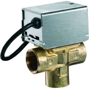Honeywell Home 3-vejs on/off zoneventil 230V, 1m kabel