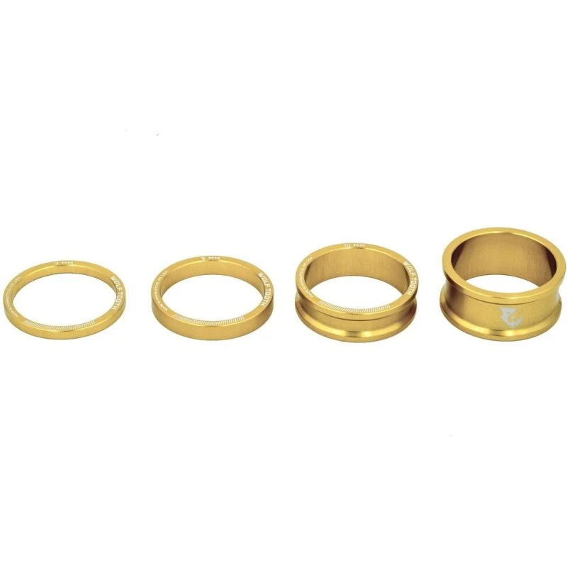 WOLF TOOTH Precision Headset Spacers Kit 3/5/10/15 mm - Guld