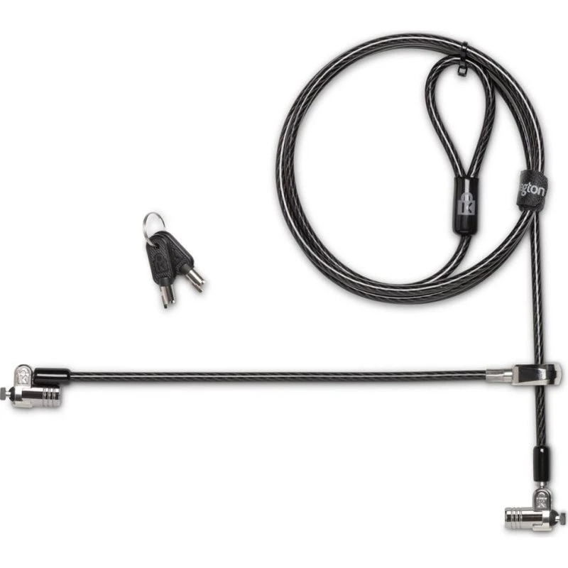 Kensington MicroSaver 2.0 Twin Laptop Lås med Nøgle