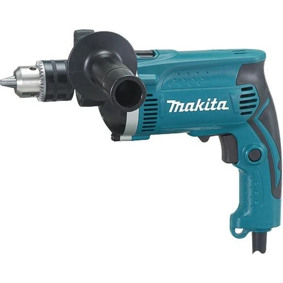 Makita HP1630K Slagboremaskine 710 W, 3.200 o/min, sort/blå