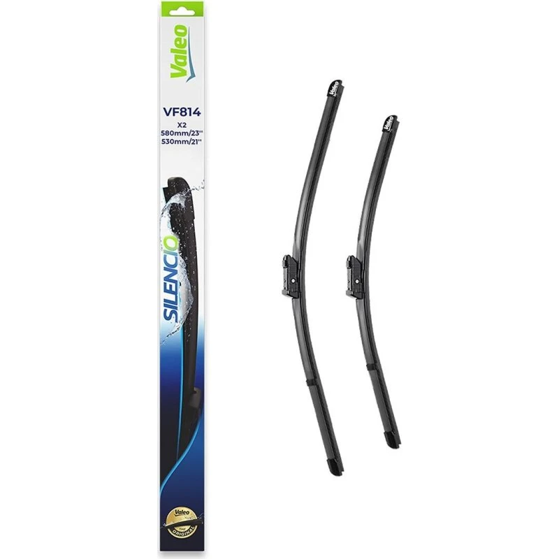 VALEO Viskerblad 577814 Silencio, 580/530 mm, foran, til BMW, TOYOTA, LAND ROVER
