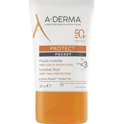 A-Derma Protect SPF50+ Invisible Fluid 30 ml Pocket