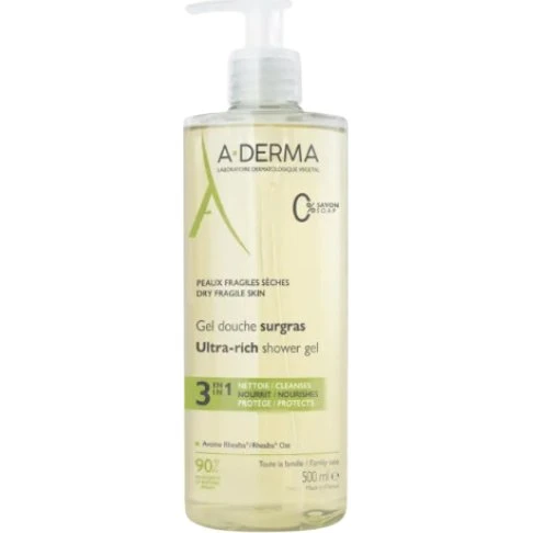 A-Derma TIL-Derma Avena Rhealba Shower Gel 500 ml