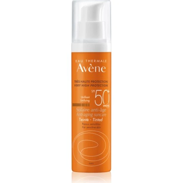 Avene Anti-Aging Farvet Ansigtssolcreme SPF 50+ 50 ml