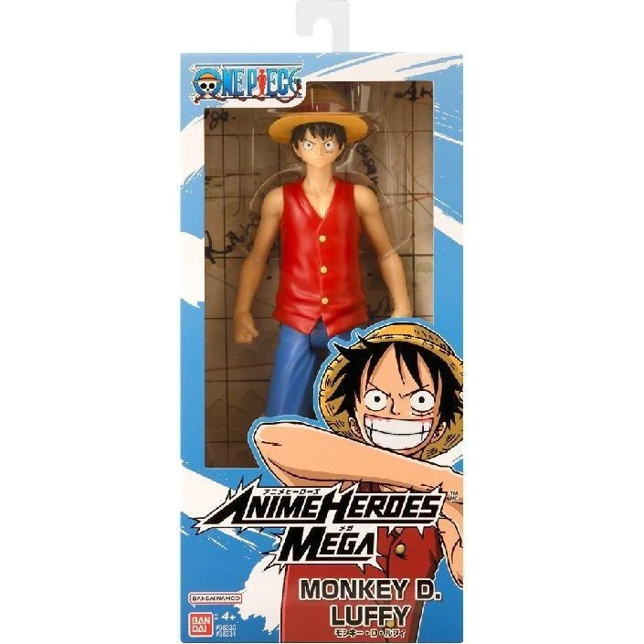 Bandai Anime Heroes Mega Luffy 30cm One Piece figur