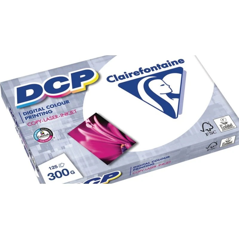 Clairefontaine DCP A4 300 g, 125 ark