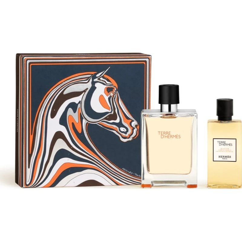 Hermès Terre d'Hermès Gavesæt 100 ml Eau de Toilette + 80 ml Shower Gel