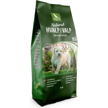 NATURAL Hvalpefoder 15 kg