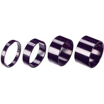 BBB LightSpace Spacer 1 1/8" sort 5+10+15+20mm