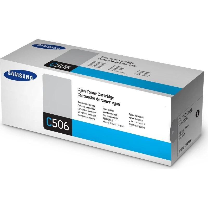 Samsung CLT-C506L Cyan Toner, Høj Kapacitet