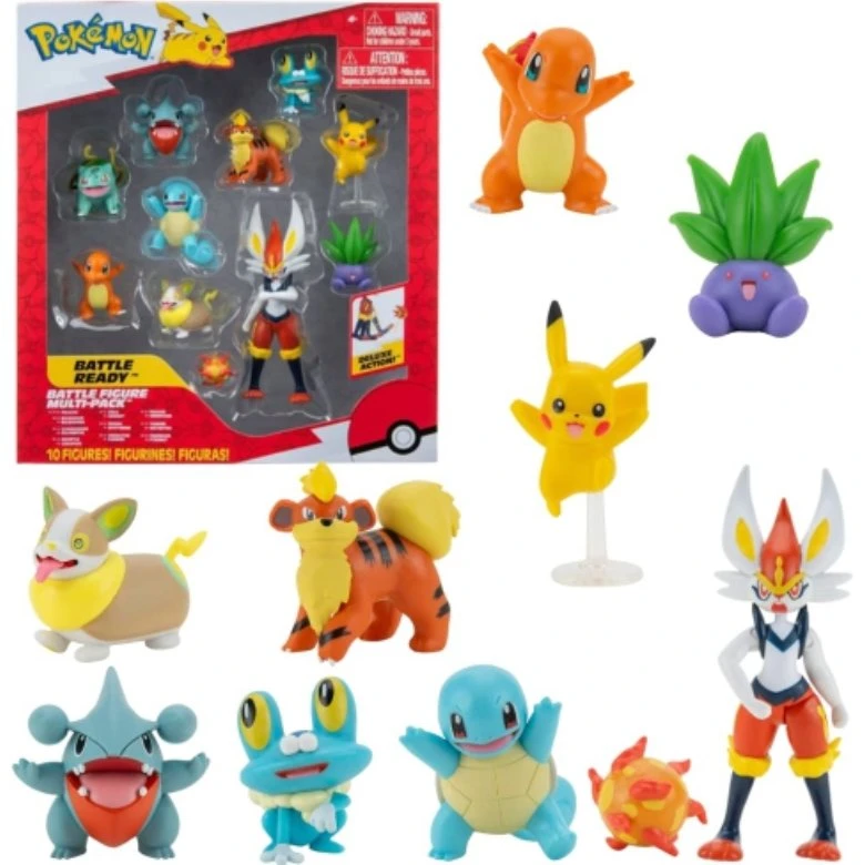 Pokémon Battle Ready figur sæt 10 figurer