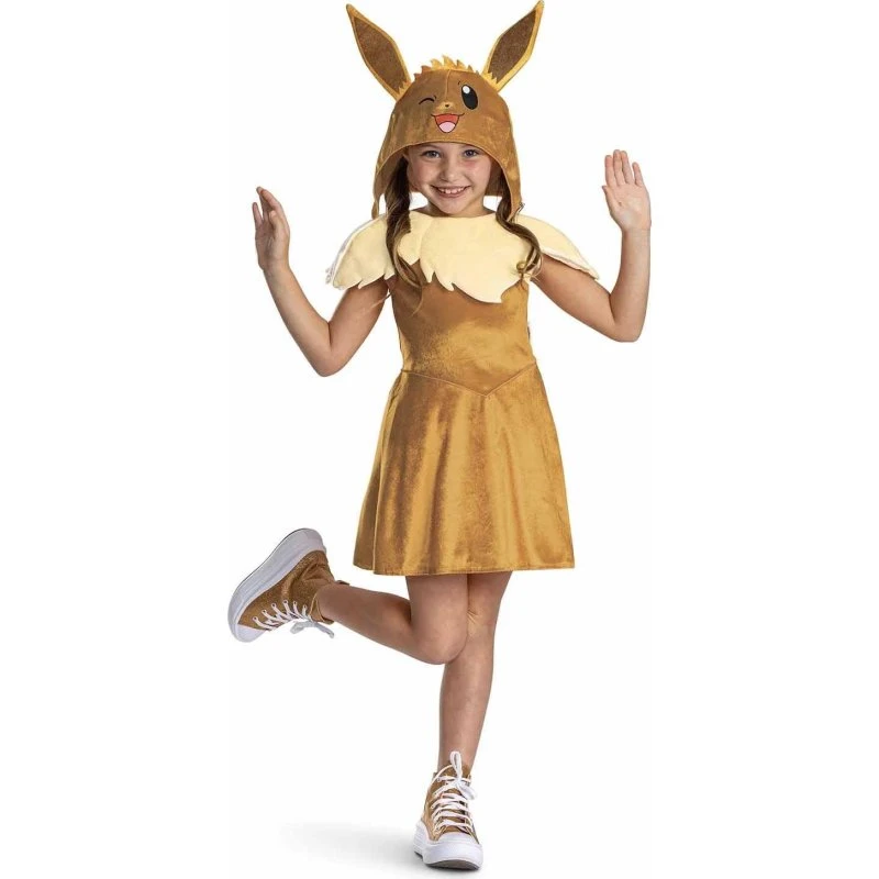 Disguise Pokémon Eevee Kostume S, Blå, 4-6 År
