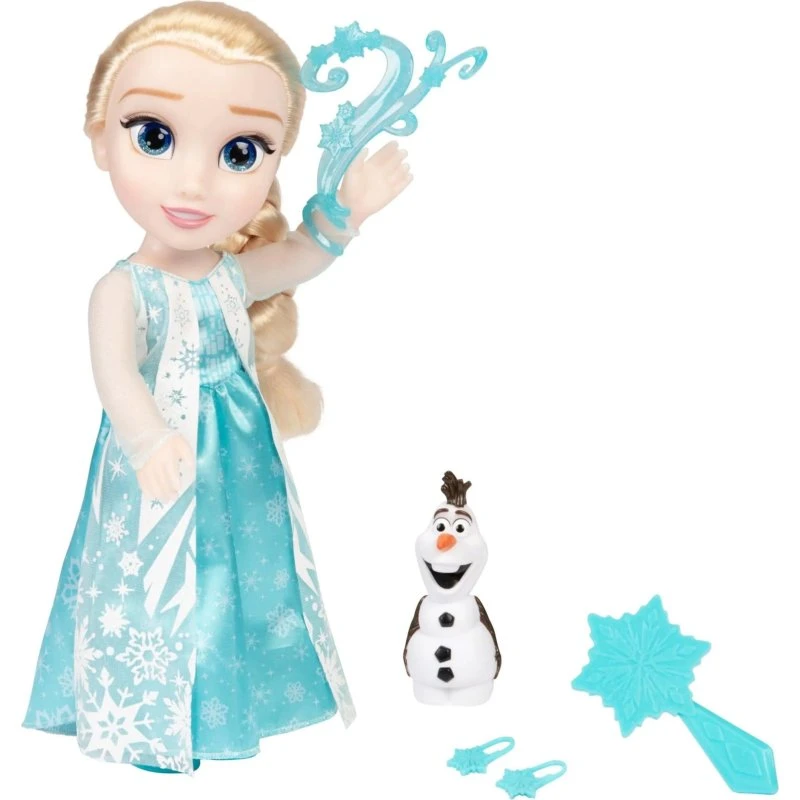 Jakks Disney Frozen Elsa Sangdukke 38cm, Synger 'Let It Go'