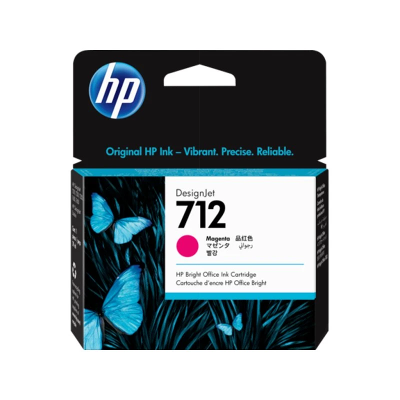 HP 712 Magenta Blækpatron (29ml)