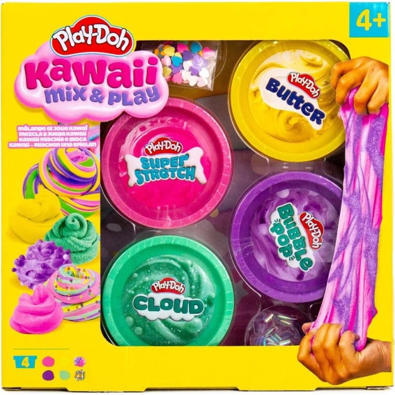 Play-Doh Kawaii Mix & Play 4 pack