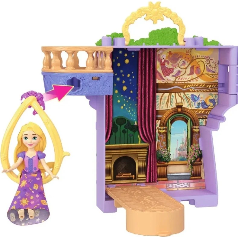 Disney Prinsesse Rapunzel Stacking Castle – Legesæt med tårn og dukke