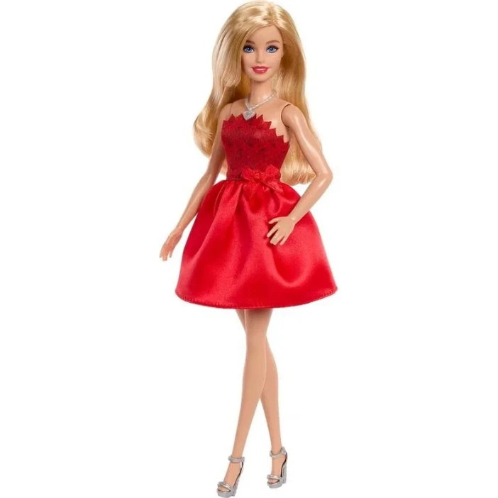 Barbie Fashionista Jubilæumsdukke Ruby Red 80 år