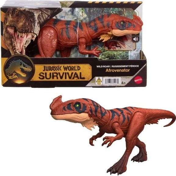 Jurassic World Wild Roar Afrovenator med lys og lyd