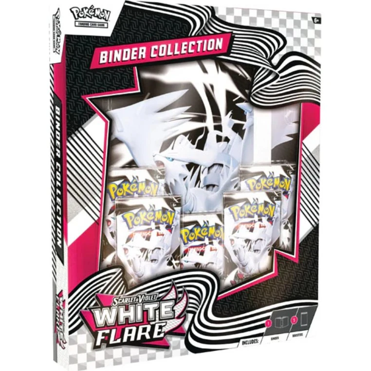 Pokémon TCG Scarlet & Violet White Flare Binder Collection