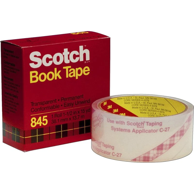 3M Scotch Bogtape 845 50mm x 13,7 m klar