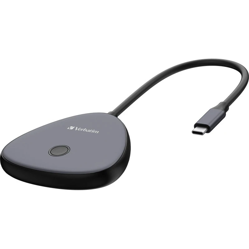 Verbatim Share My Screen 4K USB-C Adapter med Hub