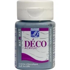 Deco Soft Acrylic 50 ml, Moon Blue 849