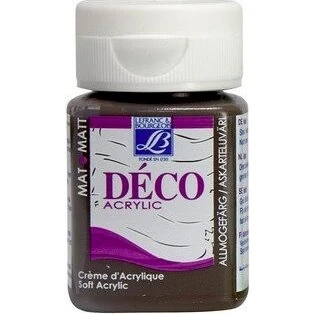 Lefranc Bourgeois Deco Acrylic Soft 50 ml Jord 114