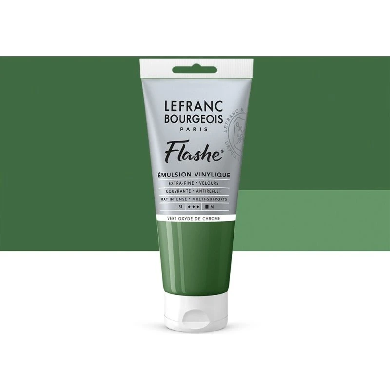 Lefranc & Bourg. Akryl Chromium Oxide Grøn 80 ml