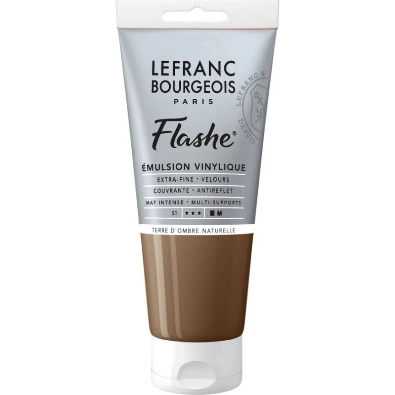 Lefranc & Bourgeois Flashe Akryl Raw Umber 80 ml