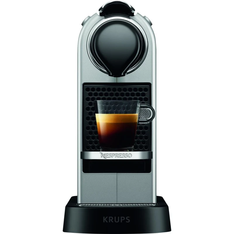 Krups Nespresso Citiz XN741B Sølv Kapselkaffemaskine
