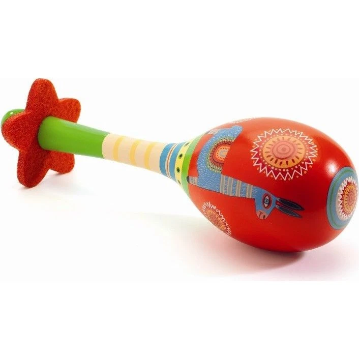 Djeco Maracas – Musikinstrument med Putumayo Kids-download