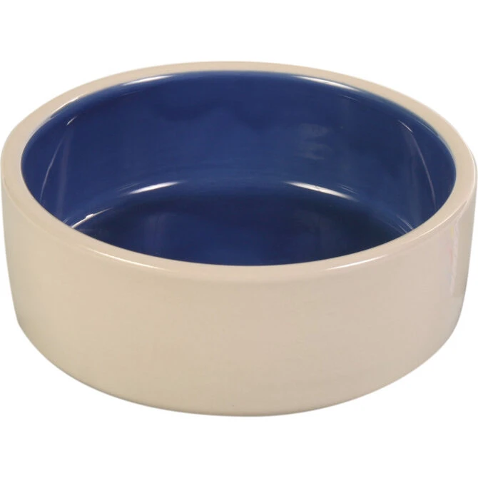 Trixie keramik hundeskål blå Ø18 cm (1,2 L)