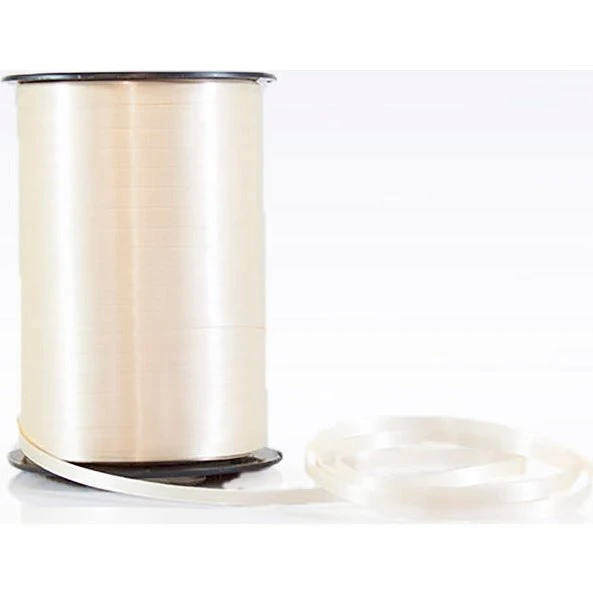 Gavebånd poly glat 10mm /250yds beige