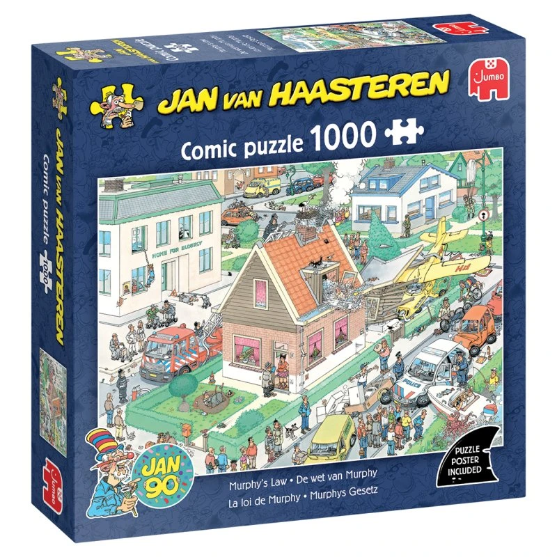 Jan van Haasteren Murphy's Law 1000 Brikker