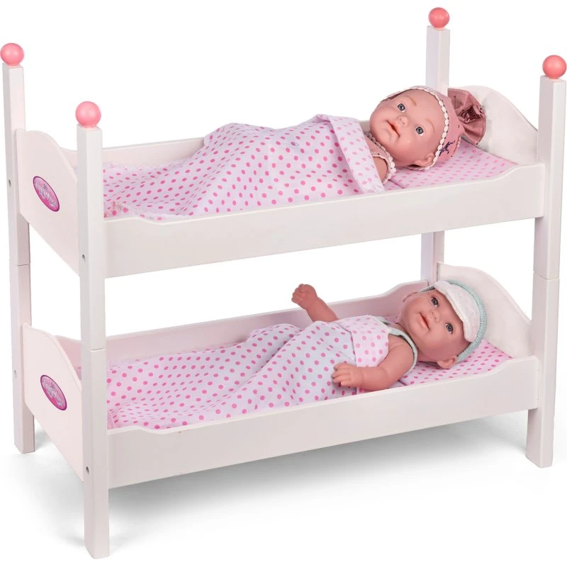Baby my love Køjeseng i træ 51x43x27 cm – Pink