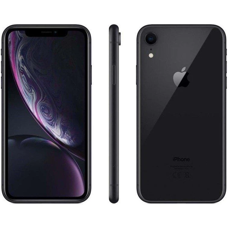 Apple iPhone XR 128 GB Sort (Renoveret)