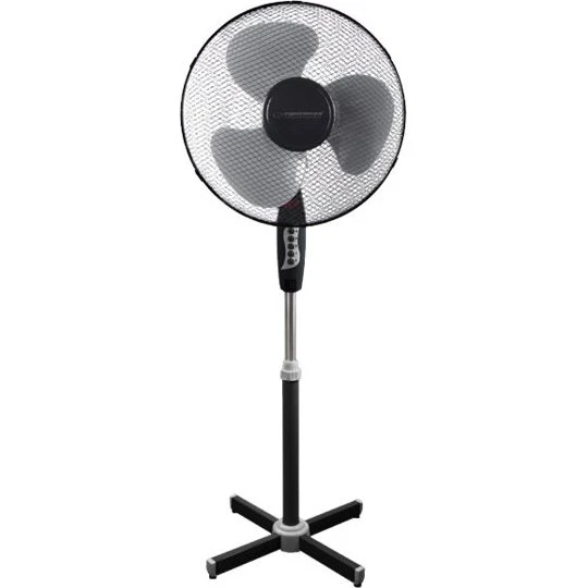 Esperanza EHF001KE 40 cm gulvventilator sort/krom