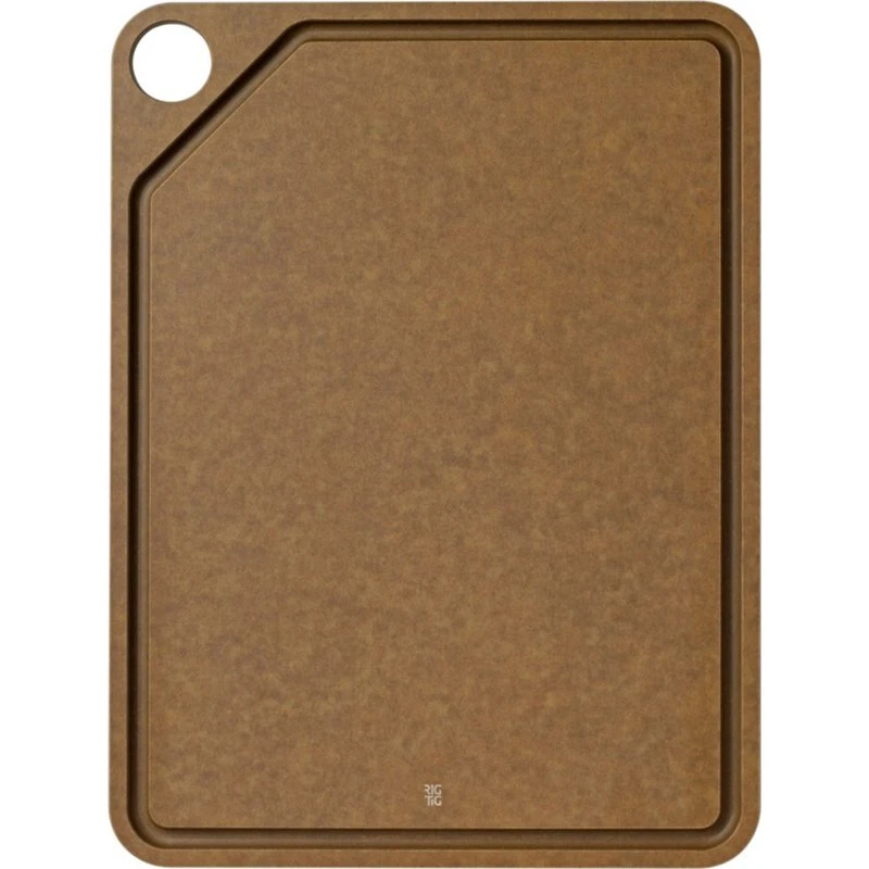 RIG-TIG CUT-IT skærebræt 39,8 cm, brun