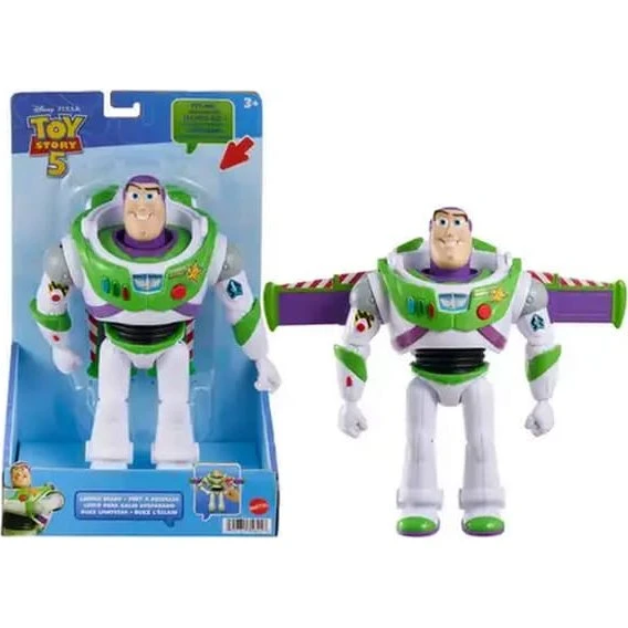 Pixar Toy Story Buzz Lightyear 30 cm med pop-out vinger
