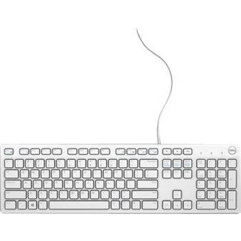 Dell KB216 Pan Nordic Hvid Kablet Tastatur