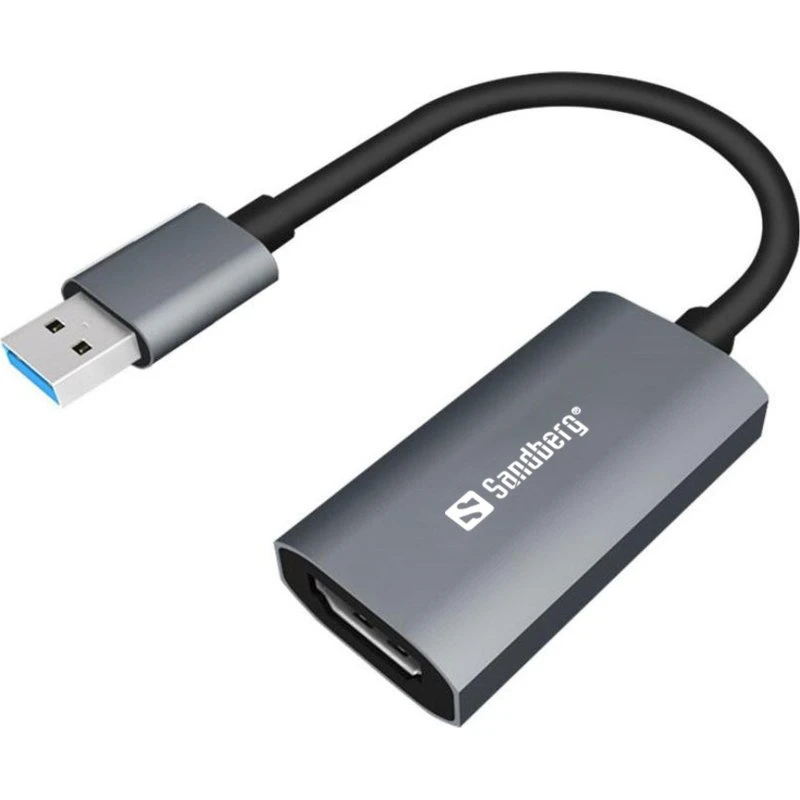 Sandberg HDMI Capture Link til USB-A, sort