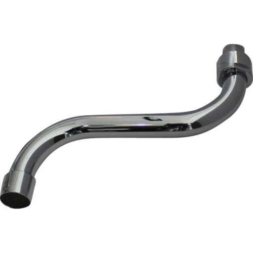 Børma S-tud 150 mm, 3/4", krom, svingbar