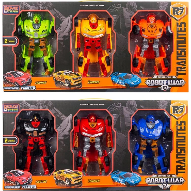 Transrobot 3 Store Transform-robotter til Biler