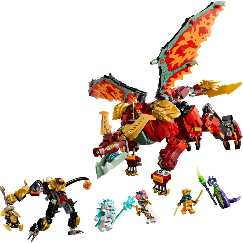LEGO Ninjago 71868 Wyldfyres forvandlingsdrage-mech