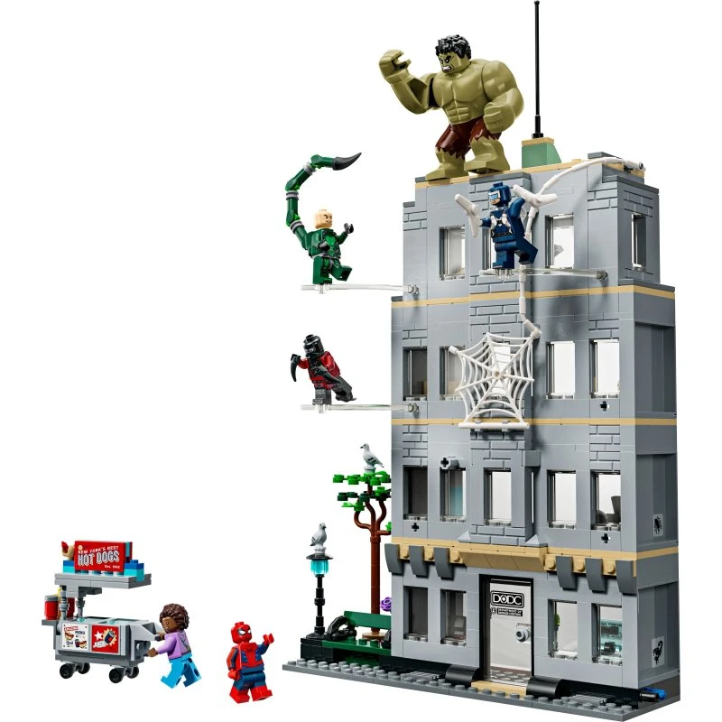 LEGO Super Heroes 76350 Spider-Man mod Hulk – episk opgør